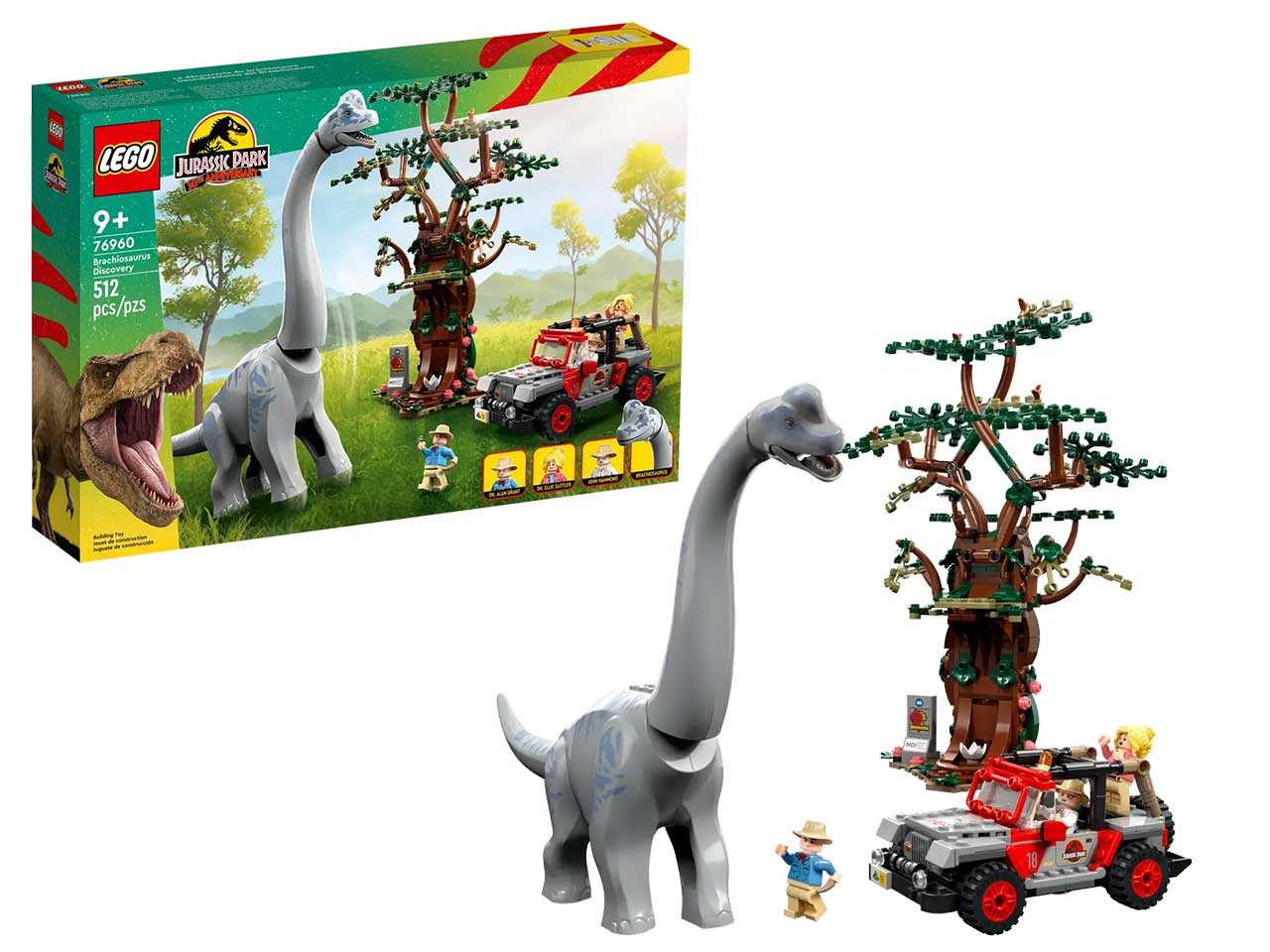 Lego Jurassic Park La Scoperta del Brachiosauro 76960