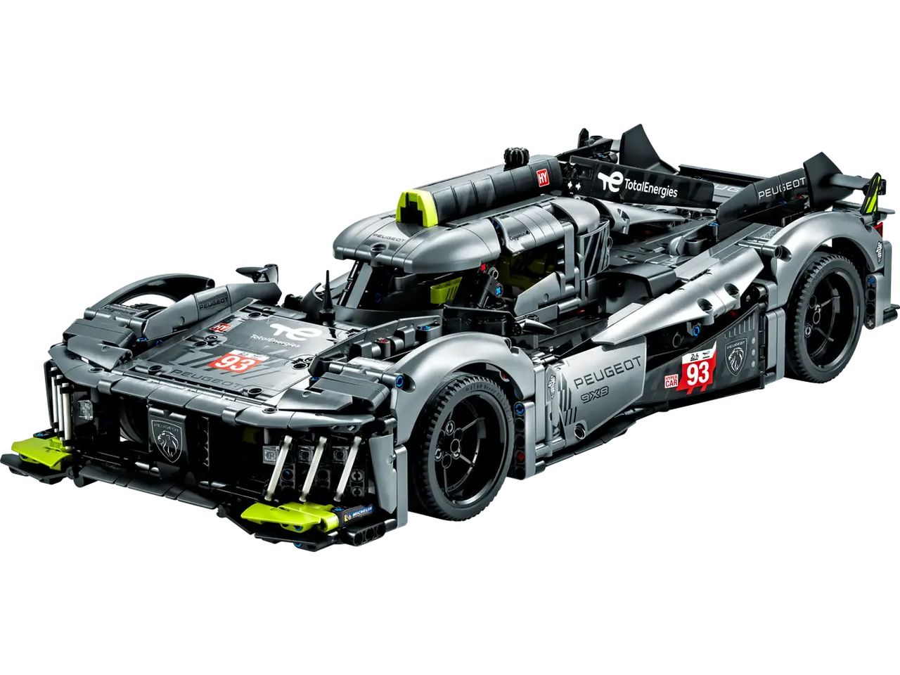 Lego Technic Peugeot 9X8 24H Le Mans Hybrid Hypercar 42156