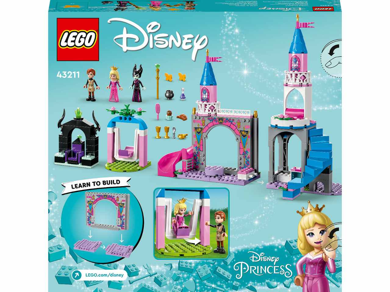 Lego Disney Princess Il Castello di Aurora 43211