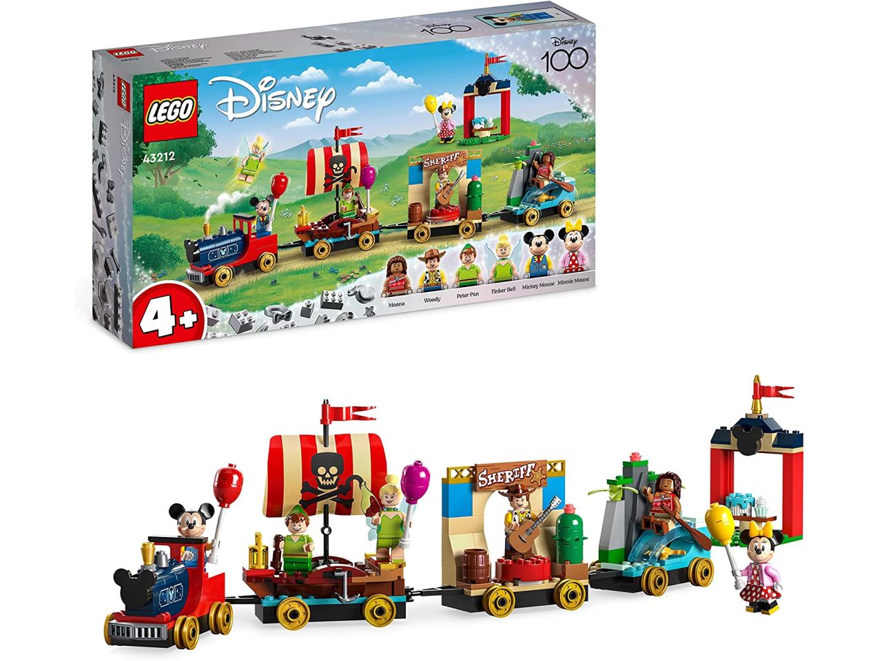 Lego Disney Treno delle Celebrazioni Disney 43212