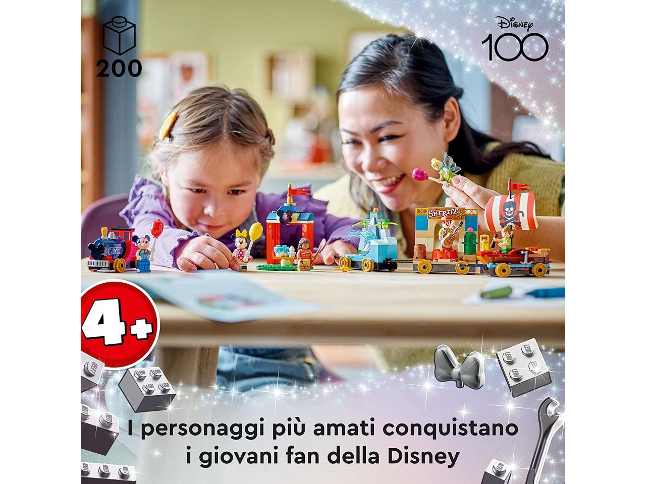 Lego Disney Treno delle Celebrazioni Disney 43212