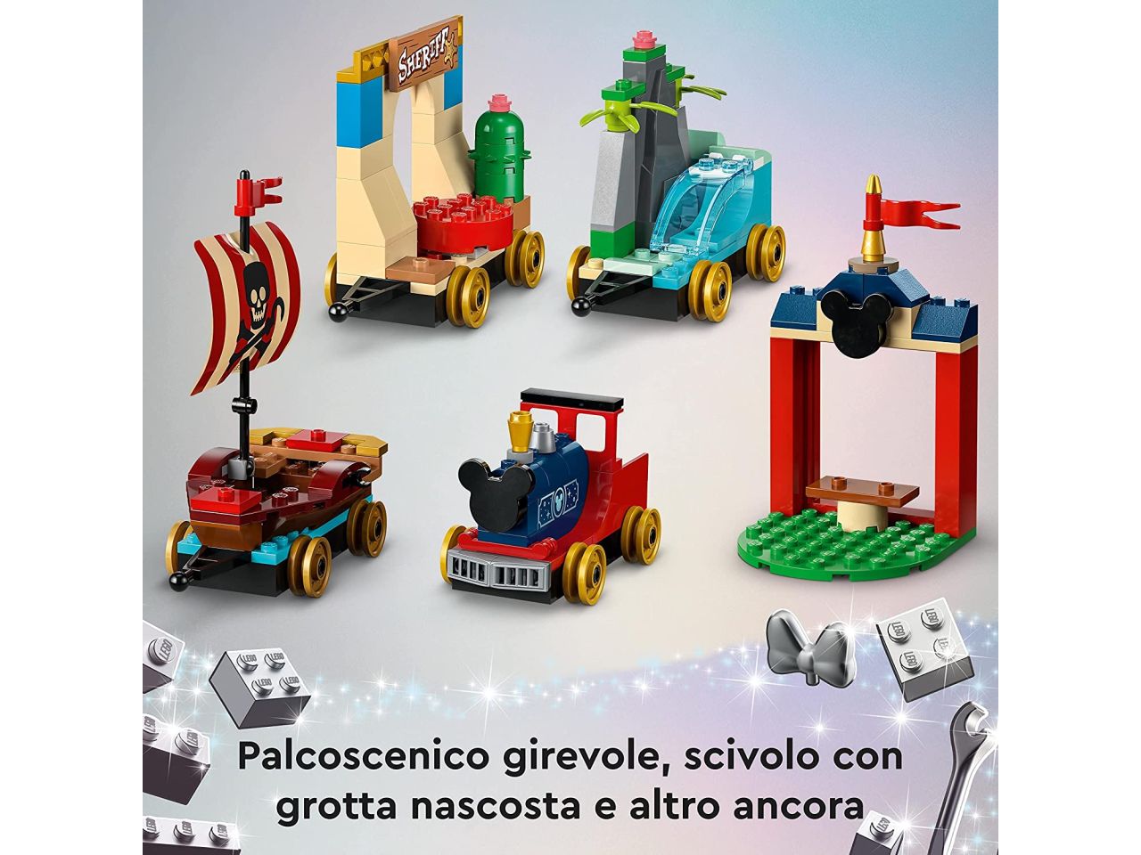 Lego Disney Treno delle Celebrazioni Disney 43212