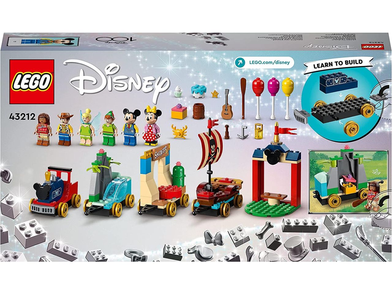 Lego Disney Treno delle Celebrazioni Disney 43212