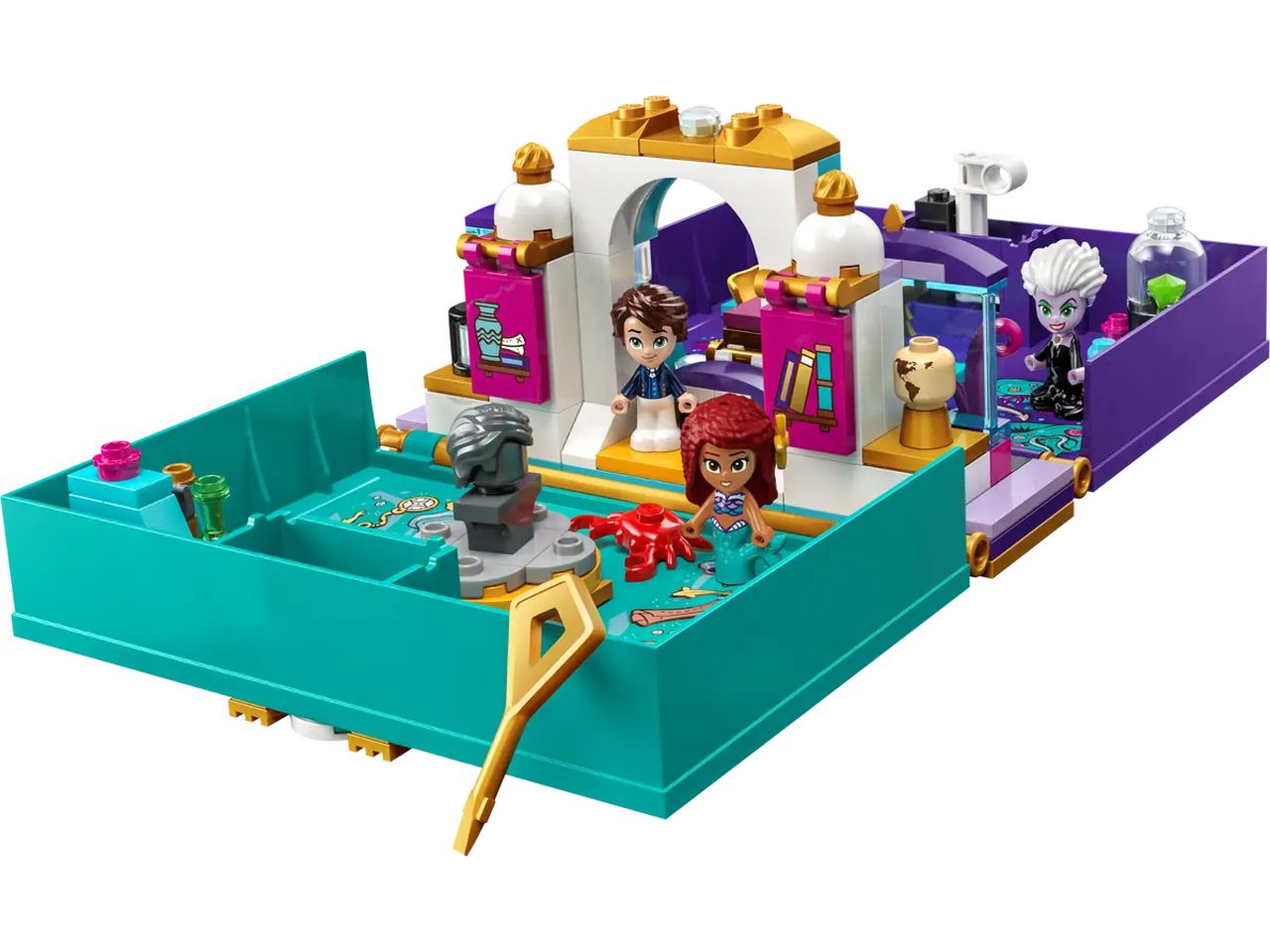 Lego Disney La Sirenetta Libro delle Fiabe 43213