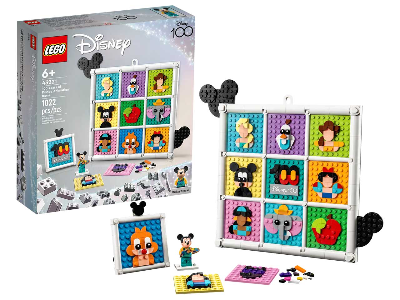 Lego Disney 100 Anni di Icone Disney 43221