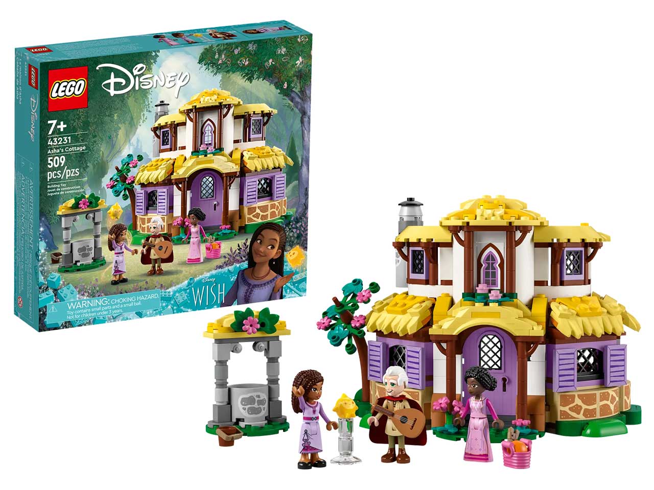 Lego Disney Wish Il Cottage di Asha 43231