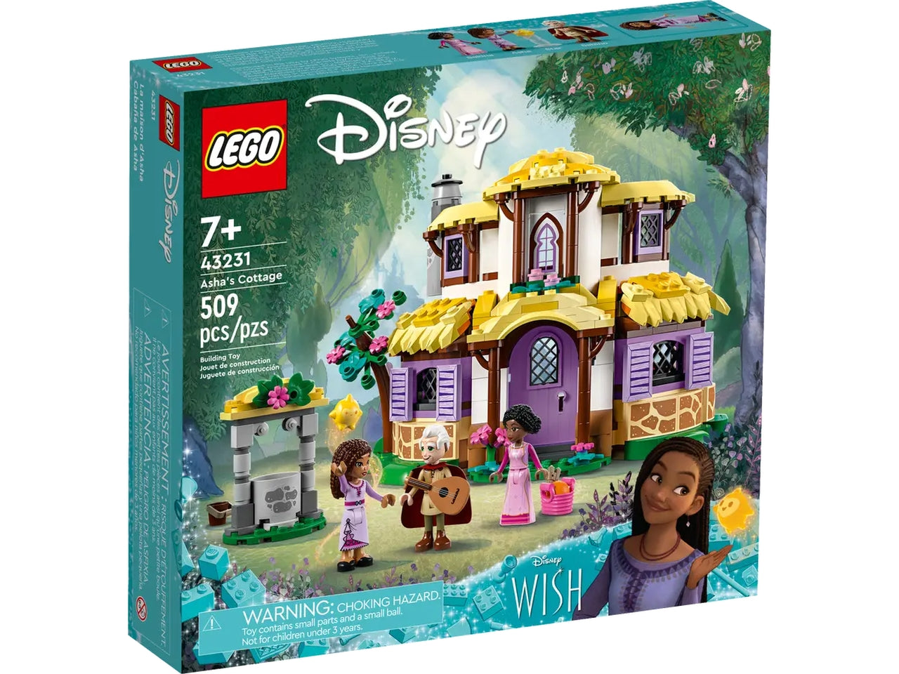 Lego Disney Wish Il Cottage di Asha 43231