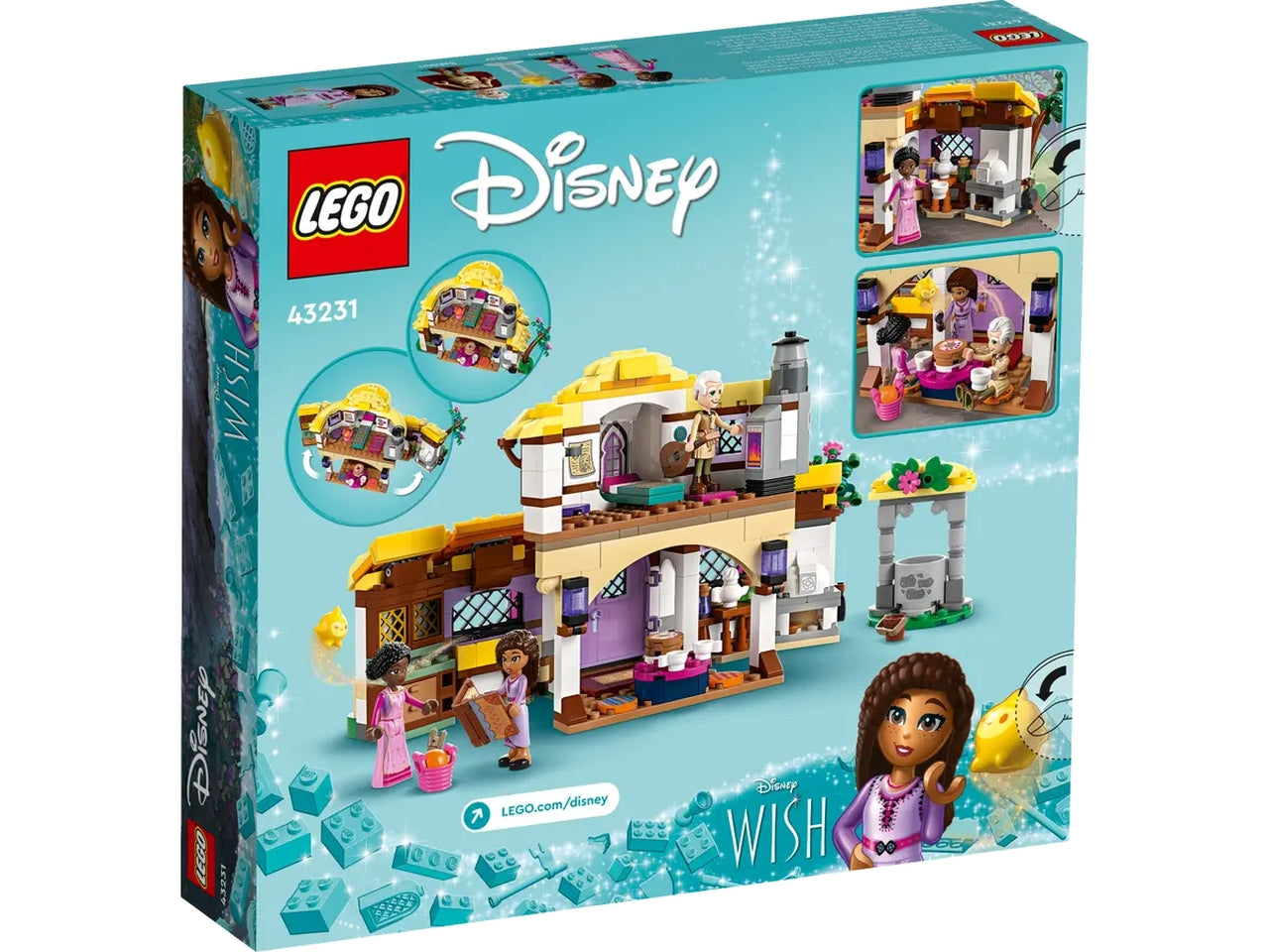 Lego Disney Wish Il Cottage di Asha 43231