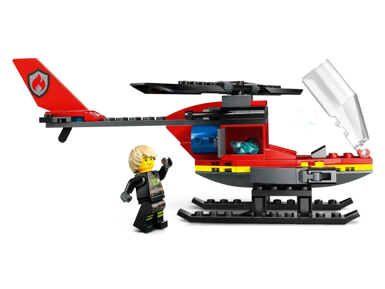 Lego city fire elicottero dei pompieri