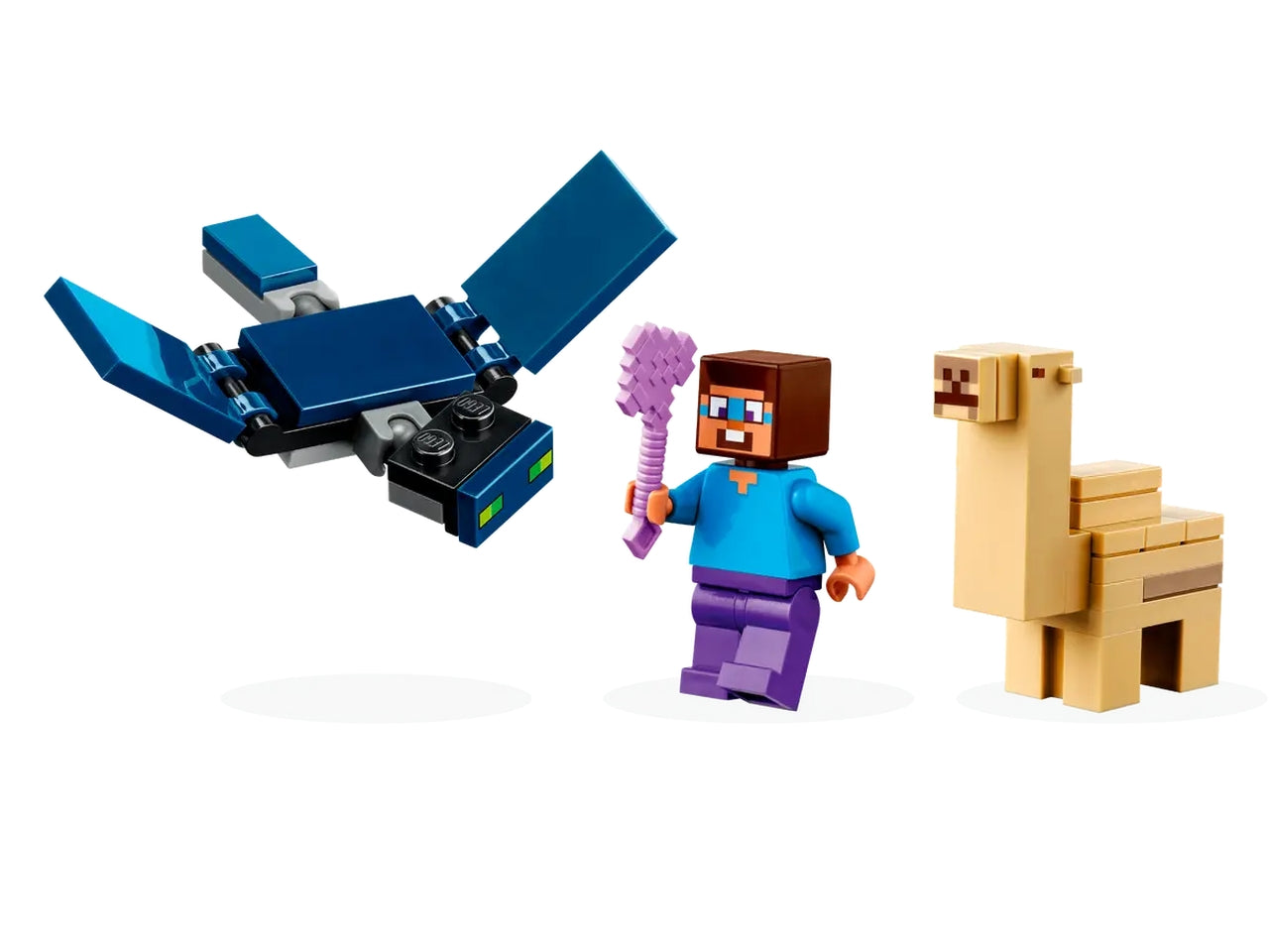 Lego minecraft spedizione di steve nel deserto