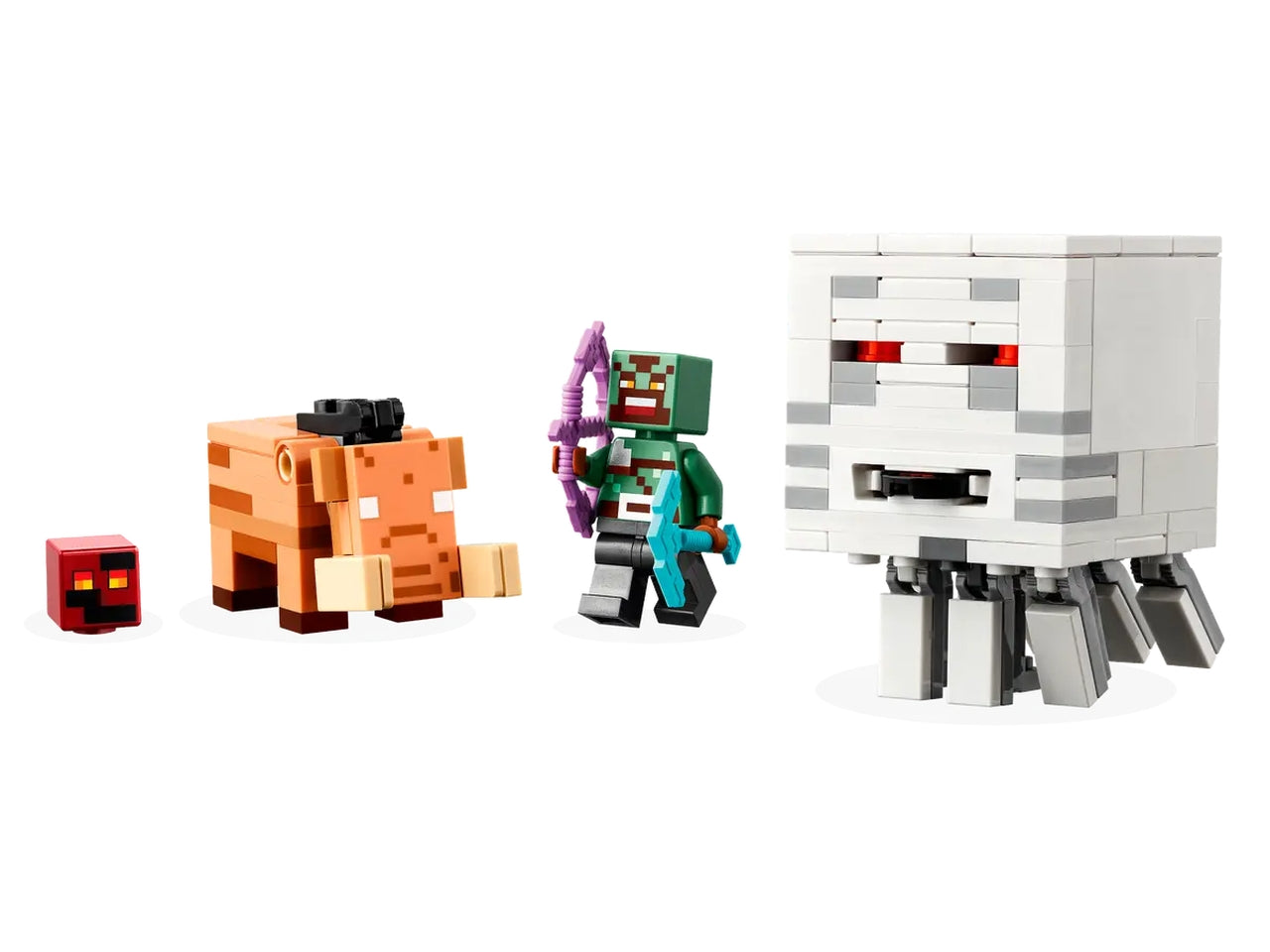 Lego minecraft agguato nel portale del nether