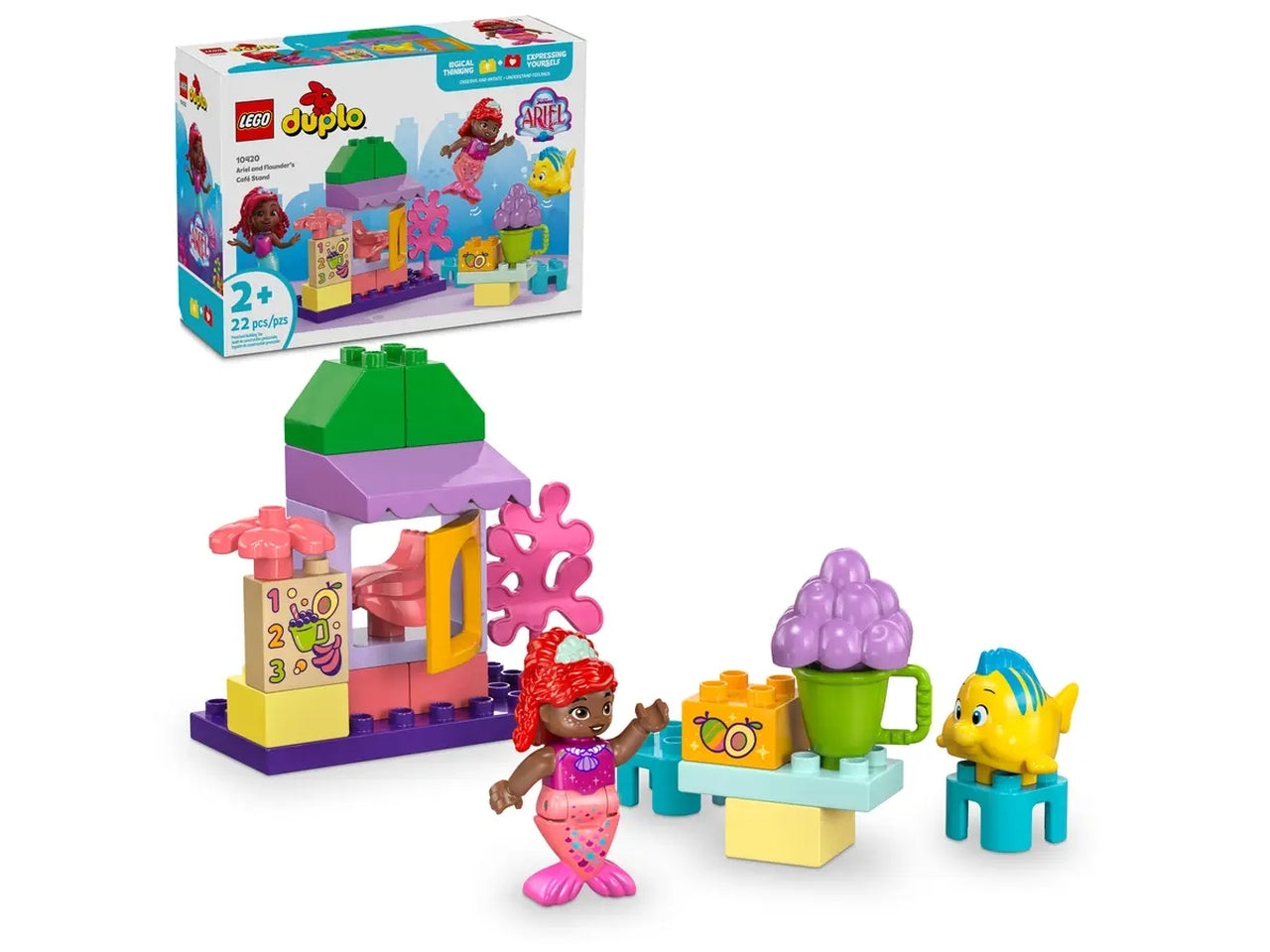 Lego Duplo Disney Il Chiosco del Caffè di Ariel e Flounder 10420