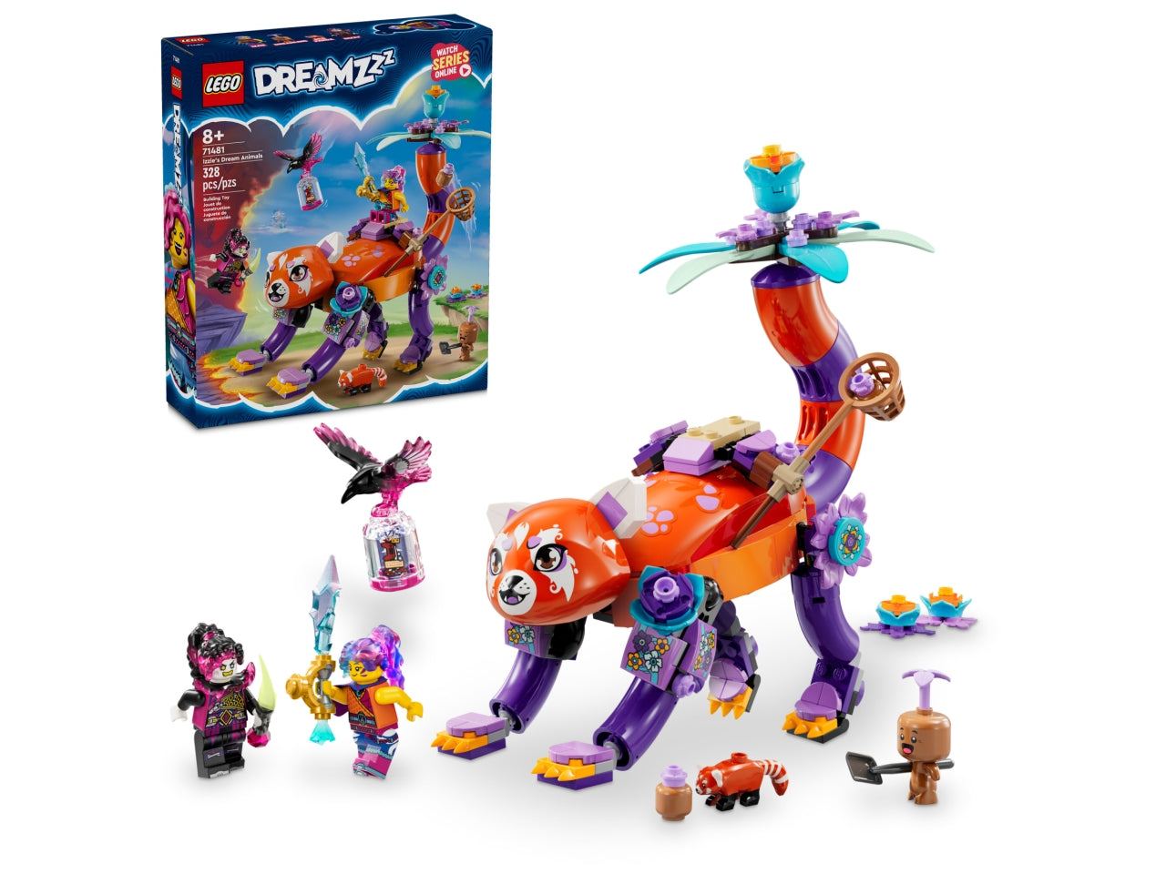 LEGO DREAMZzz - Lascia schiudere limmaginazione: sblocca la creatività dei bambini con luovo magico e Gli animali da sogno di Izzie per i bambini e le bambine dagli 8 anni in su 71481