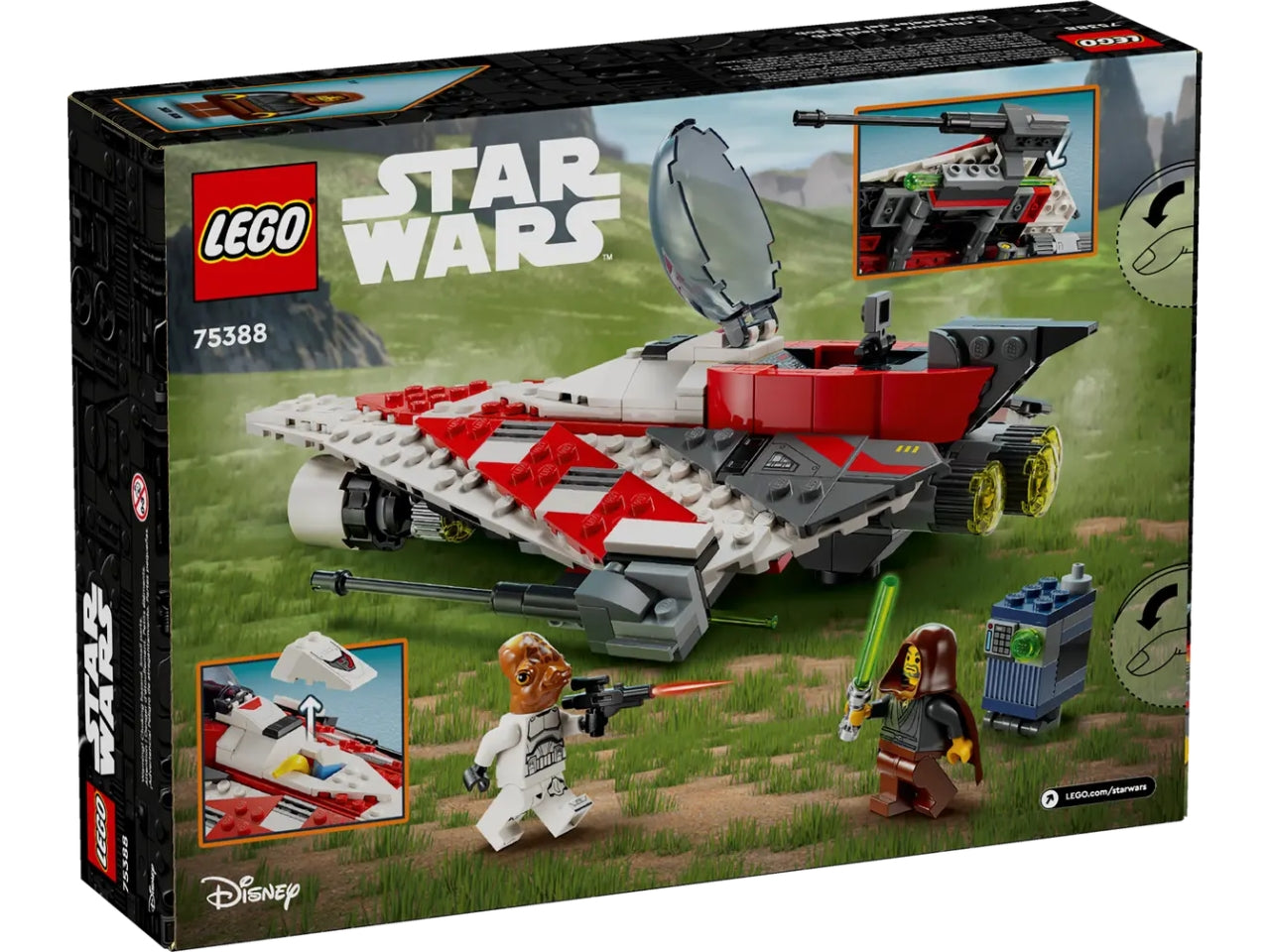 LEGO Star Wars TBD-LSW-IP-17-2024 per bambini da 8 anni in su - Multicolor, 305 Pezzi 75388