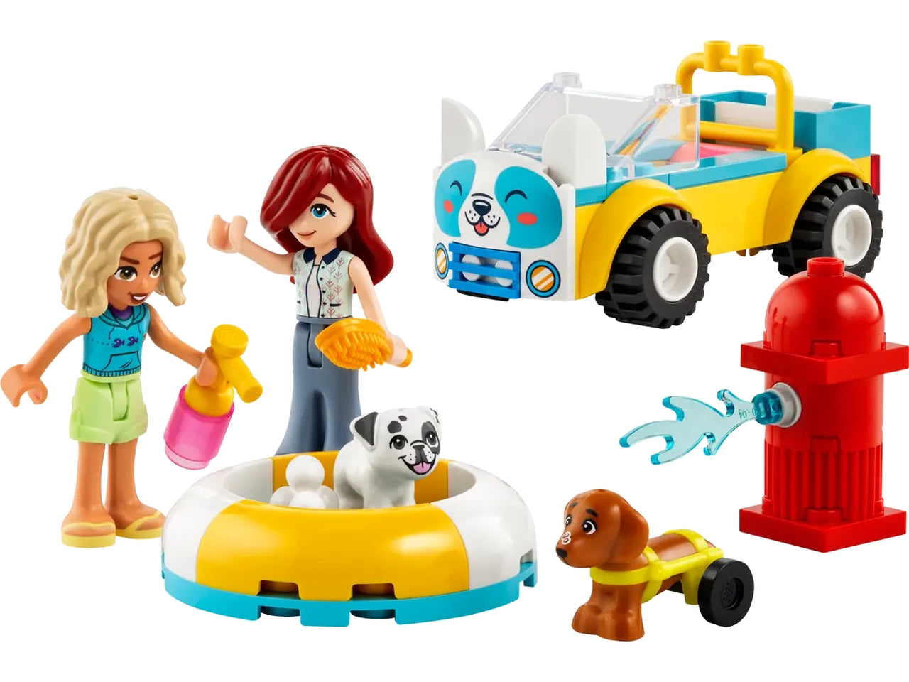 Lego Friends Auto per la Toelettatura dei Cani, set mattoncini in scatola da 60 pezzi, per bambini 4+ anni 42635