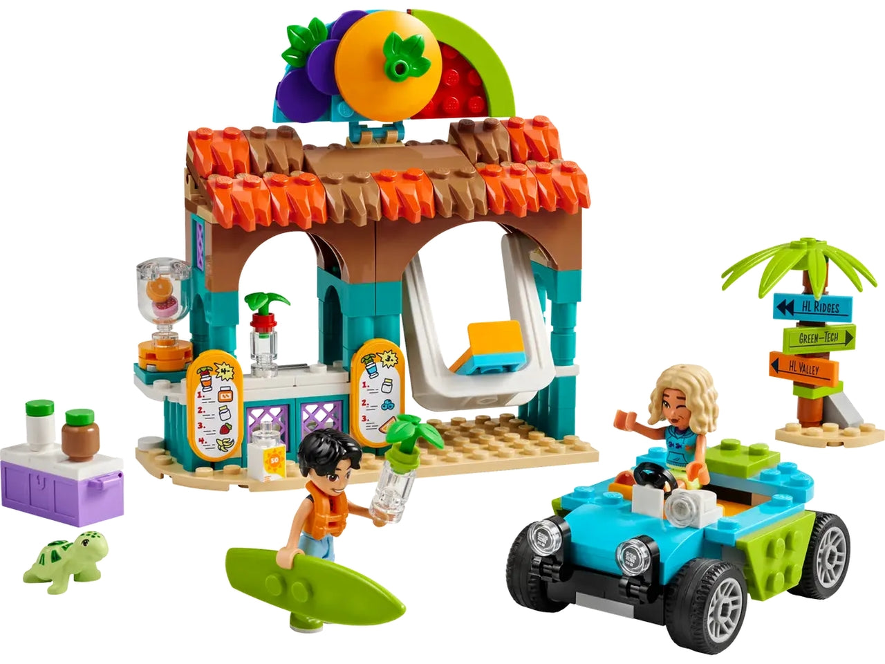 Lego Friends Bancarella dei Frullati sulla Spiaggia, set costruzioni in scatola da 213 pezzi, per bambine 6+ anni 42625