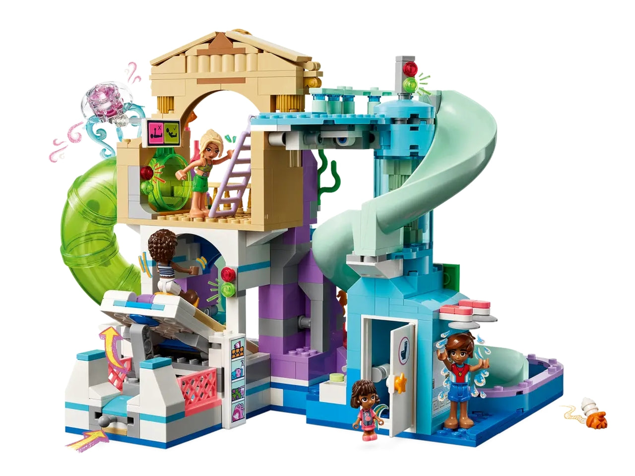 Lego Friends Parco Acquatico di Heartlake City, set costruzioni in scatola da 814 pezzi, per bambine 8+ anni 42630