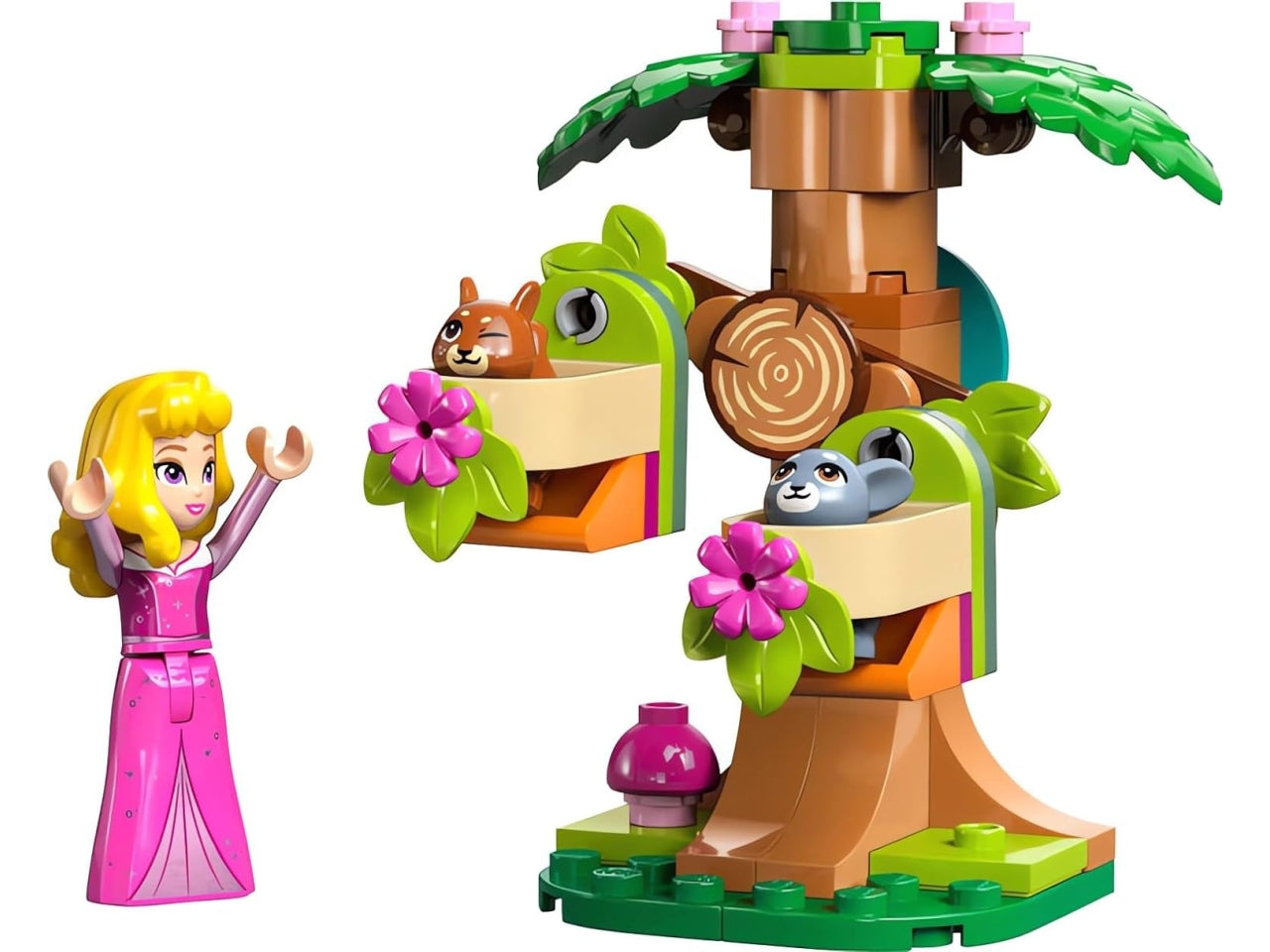 Lego princess il parco giochi nel bosco di aurora