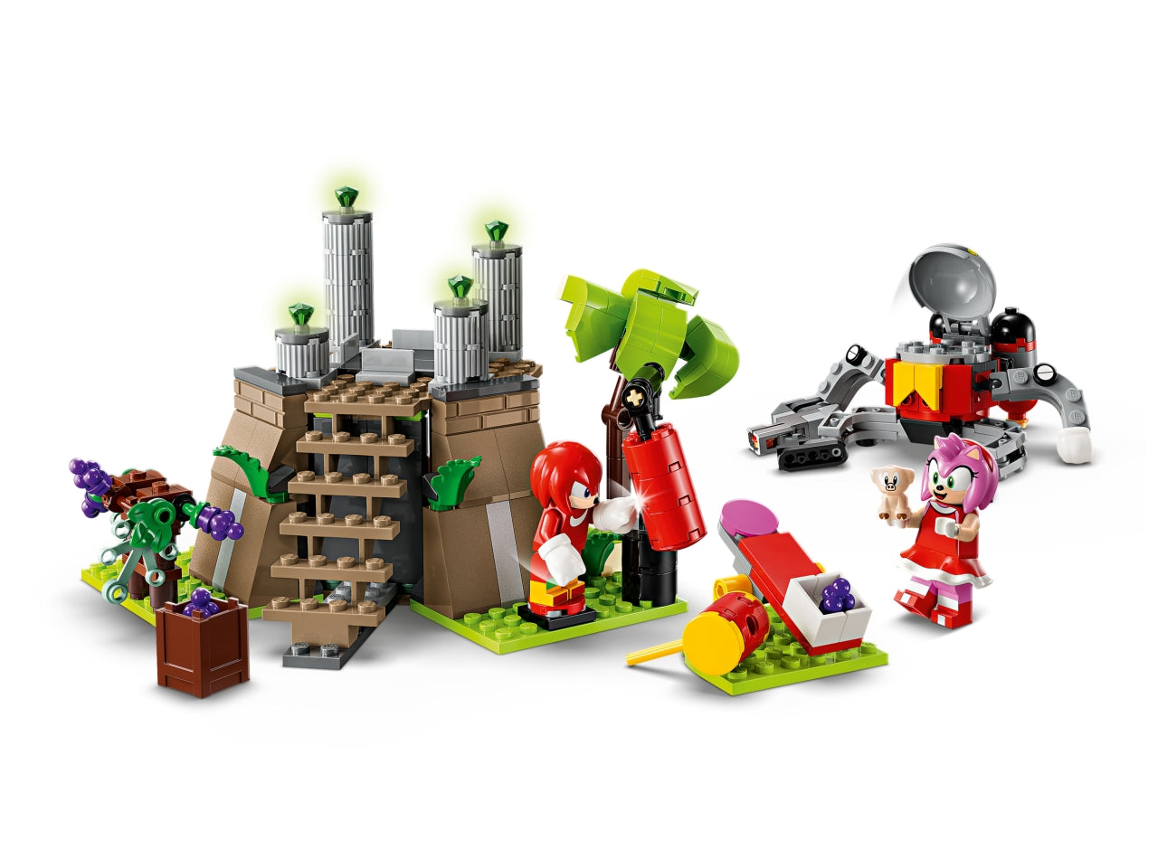 LEGO Sonic the Hedgehog - Giocattolo di Sonic per bambini: regala ai bambini, alle bambine e ai fan dagli 8 anni in su questo set ricco di avventure di Knuckles e il Santuario del Master Emerald 76998