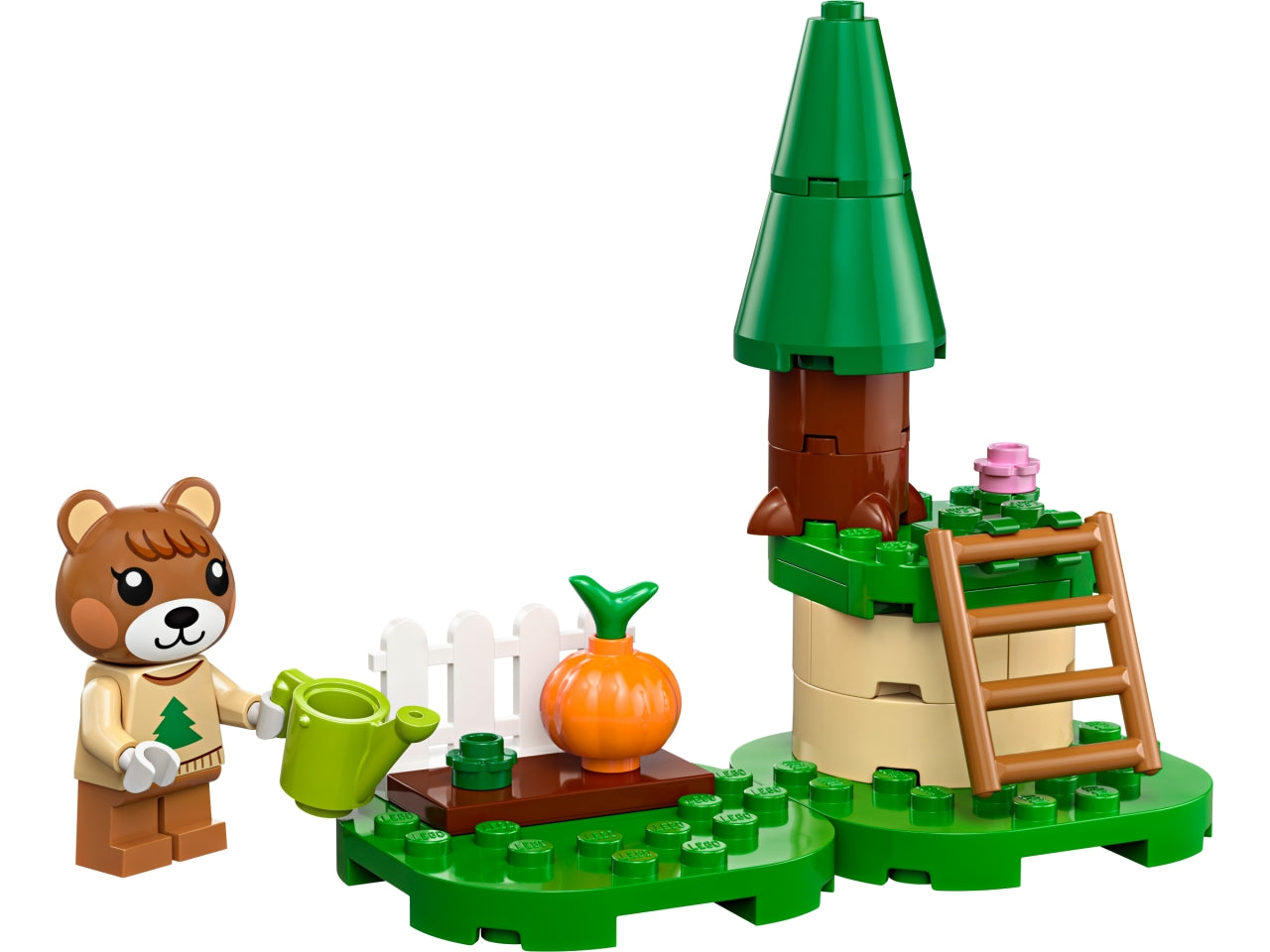 Lego animal crossing campo di zucche di dulcinea - 29 pezzi per bambini di età 6+ 30662