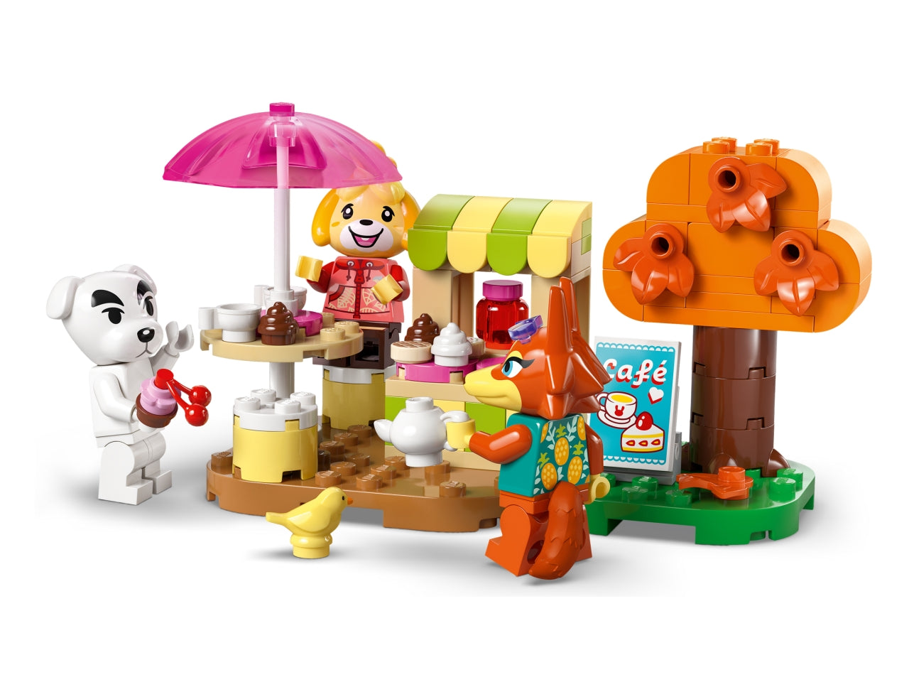 LEGO Animal Crossing - Giocattolo costruibile per i bambini e le bambine dai 7 anni in su: il giocattolo Concerto in piazza con K.K. offre ai bambini che amano il gioco di finzione e la serie di videogiochi 77052