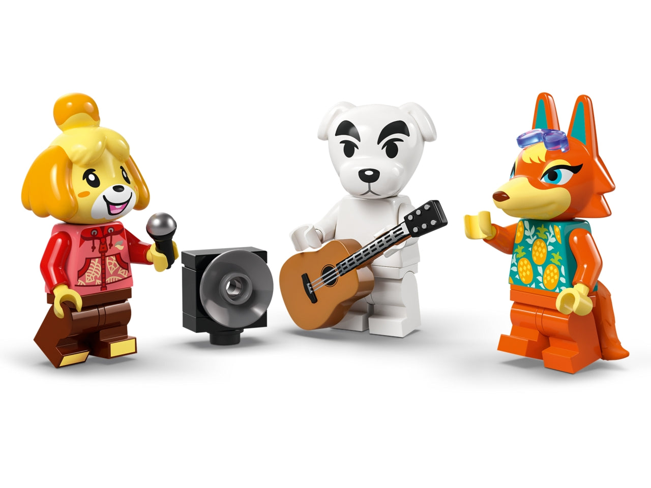 LEGO Animal Crossing - Giocattolo costruibile per i bambini e le bambine dai 7 anni in su: il giocattolo Concerto in piazza con K.K. offre ai bambini che amano il gioco di finzione e la serie di videogiochi 77052