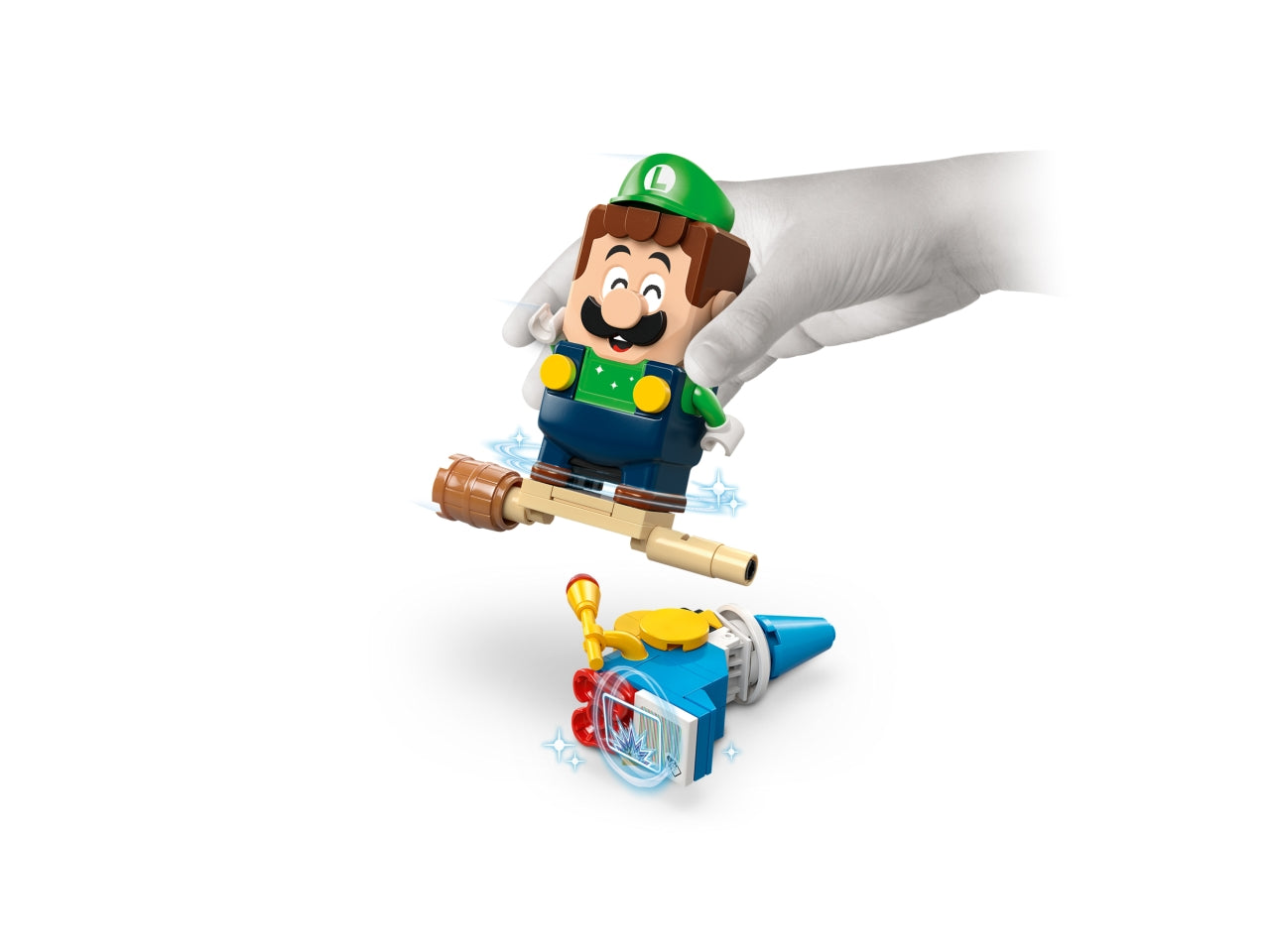 LEGO Luigi - Avventure con il set giocattolo interattivo: unisciti a LEGO Luigi in una missione per scoprire chi ha avvelenato il giardino con questo playset LEGO Super Mario per bambini 71440