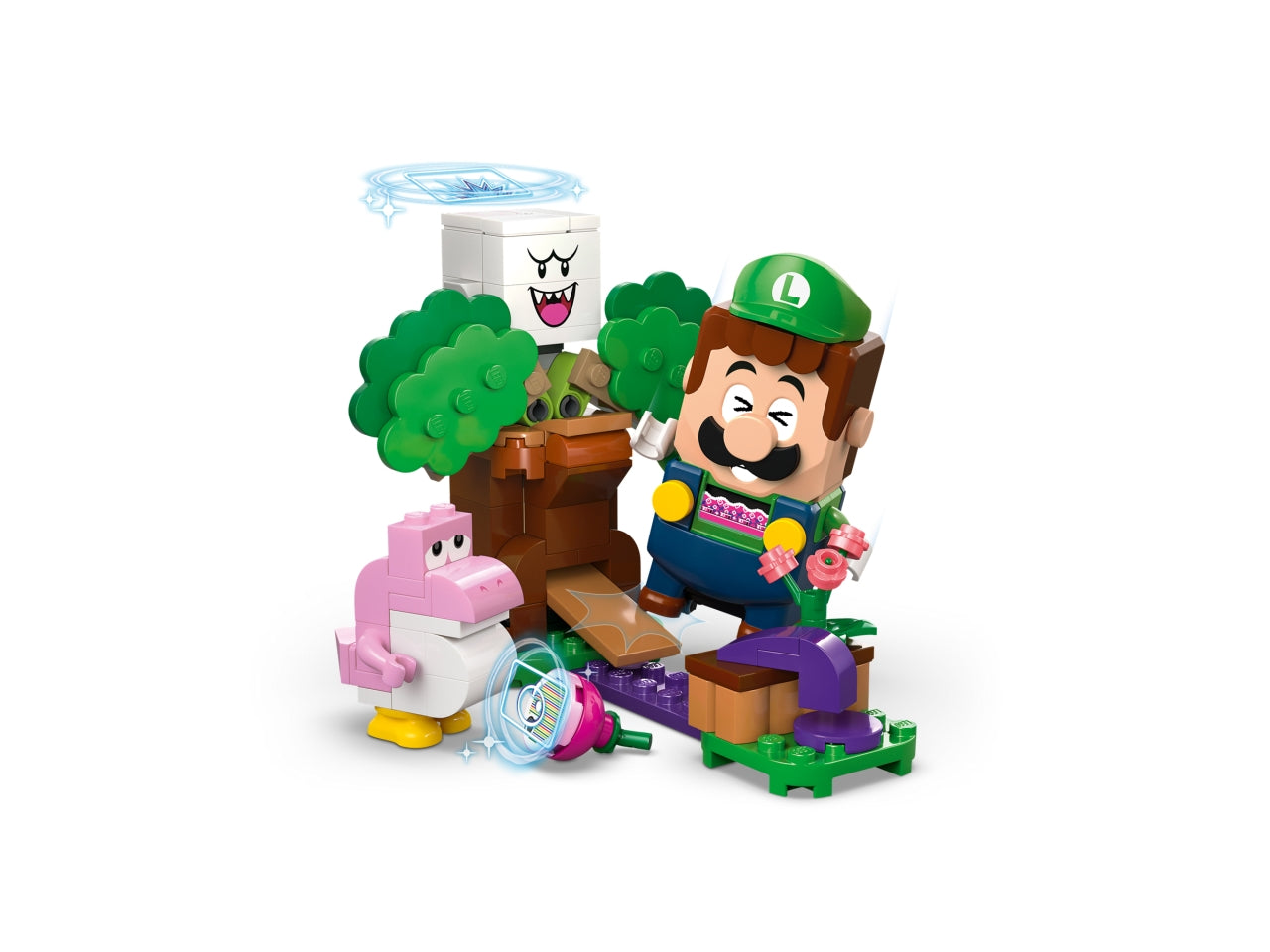 LEGO Luigi - Avventure con il set giocattolo interattivo: unisciti a LEGO Luigi in una missione per scoprire chi ha avvelenato il giardino con questo playset LEGO Super Mario per bambini 71440