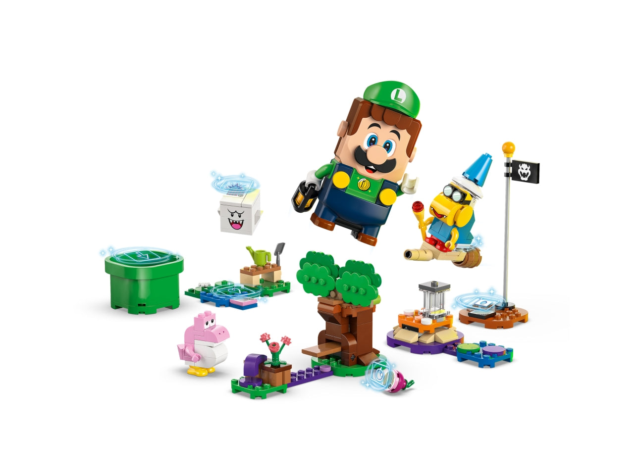 LEGO Luigi - Avventure con il set giocattolo interattivo: unisciti a LEGO Luigi in una missione per scoprire chi ha avvelenato il giardino con questo playset LEGO Super Mario per bambini 71440