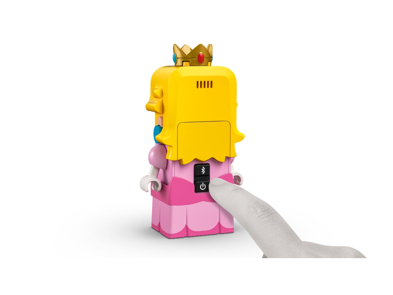 LEGO Peach - Set di gioco con principessa per divertenti avventure con interattiva: unisciti a LEGO Peach per un picnic e aiutala a volare sulla nuvola di Lakitu per salvare Toad giallo 71441