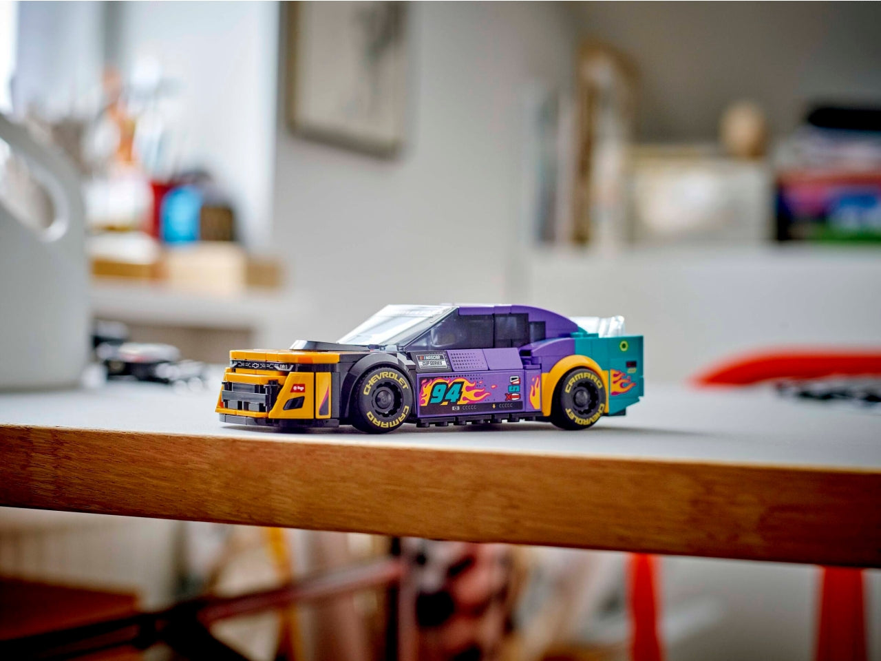 LEGO Speed Champions - Auto giocattolo NASCAR per bambini: auto da corsa NASCAR Next Gen Chevrolet Camaro ZL1 per i bambini e le bambine dai 9 anni in su e per i fan di NASCAR 76935