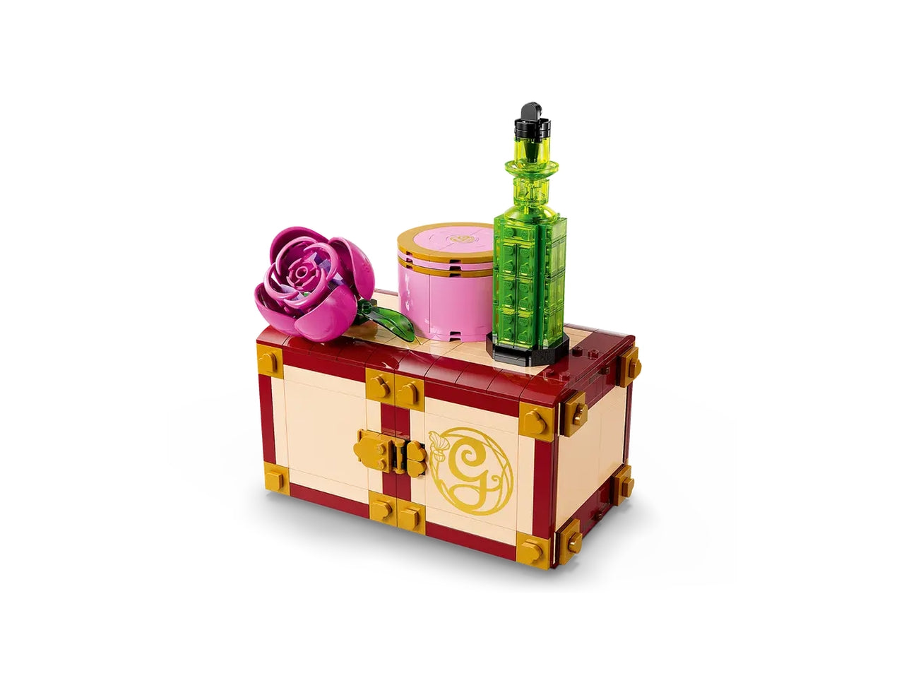 LEGO Wicked Il Dormitorio di Glinda ed Elphaba, Giochi di Fantasia per Bambine e Bambini da 8 Anni in su, Baule Apribile con Camera da Letto da Costruire con 2 Personaggi del Film, Idea Regalo 75683