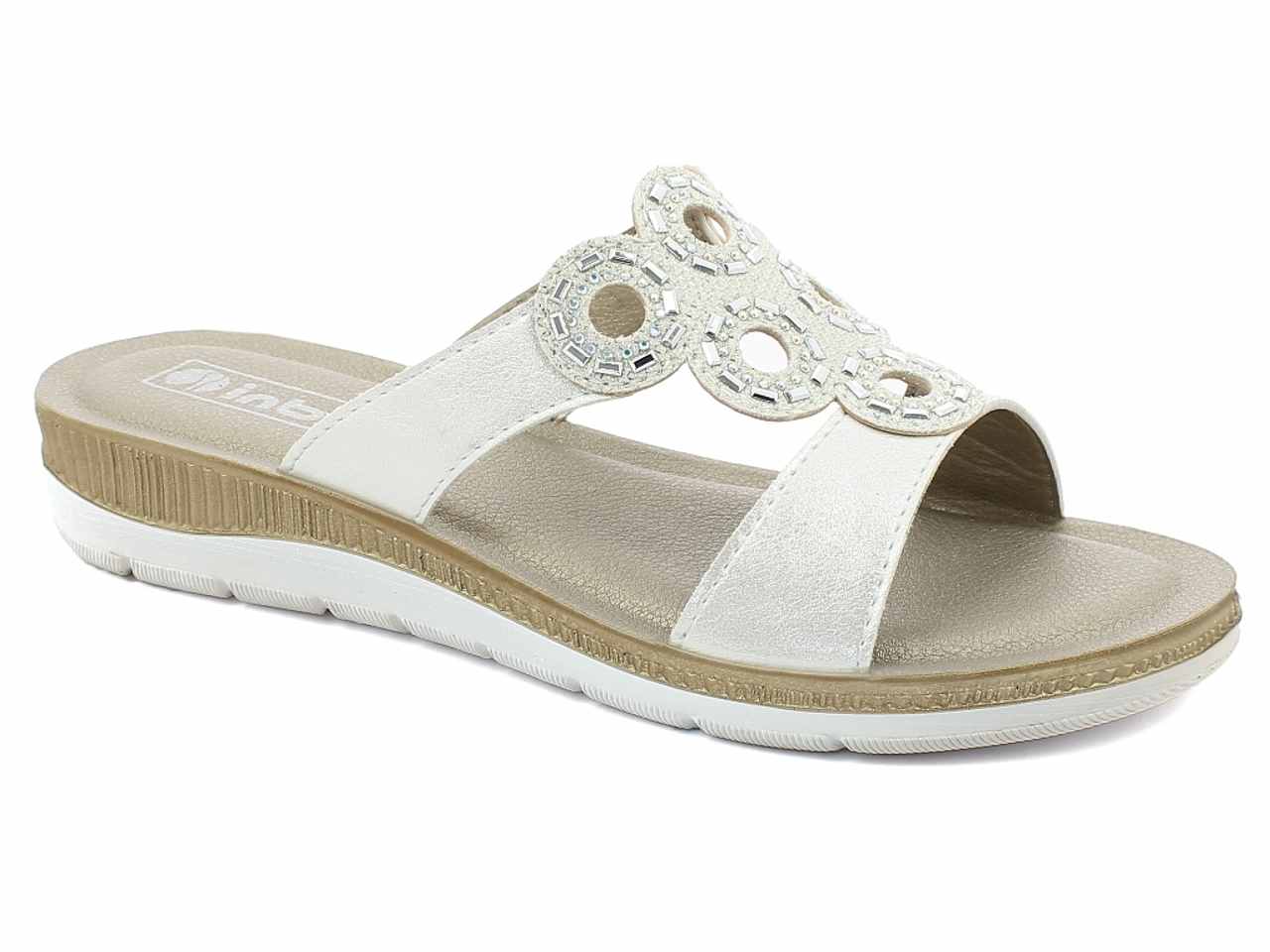 Ciabatta donna belvedere tg.35-41 bianca bv000027