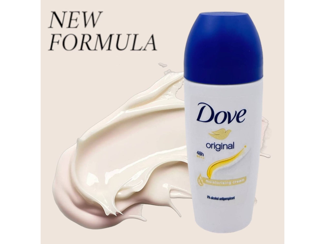 Dove deo roll on 50ml original $