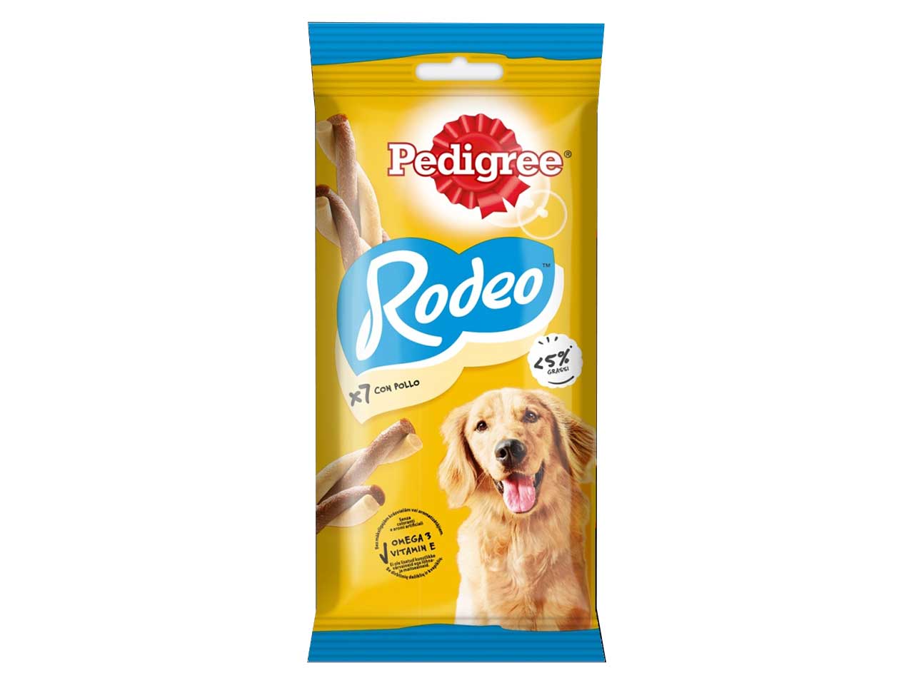 Pedigree rodeo manzo x7 123gr 27961$