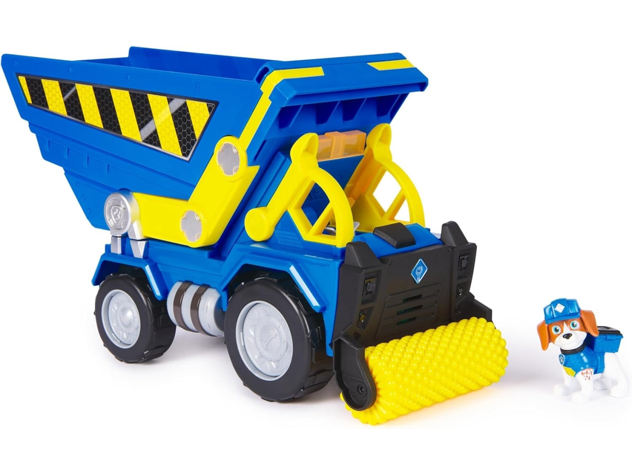 Rubble & Crew camion ribaltabile con luci e suoni di Rubble, con personaggio per bambini dai 3+ anni - Spin Master