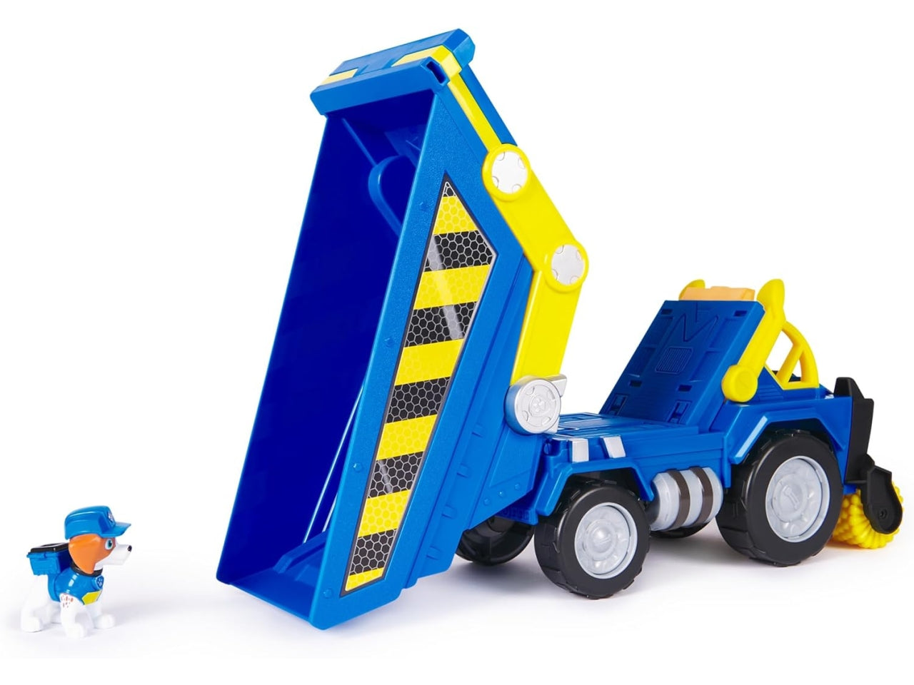 Rubble & Crew camion ribaltabile con luci e suoni di Rubble, con personaggio per bambini dai 3+ anni - Spin Master