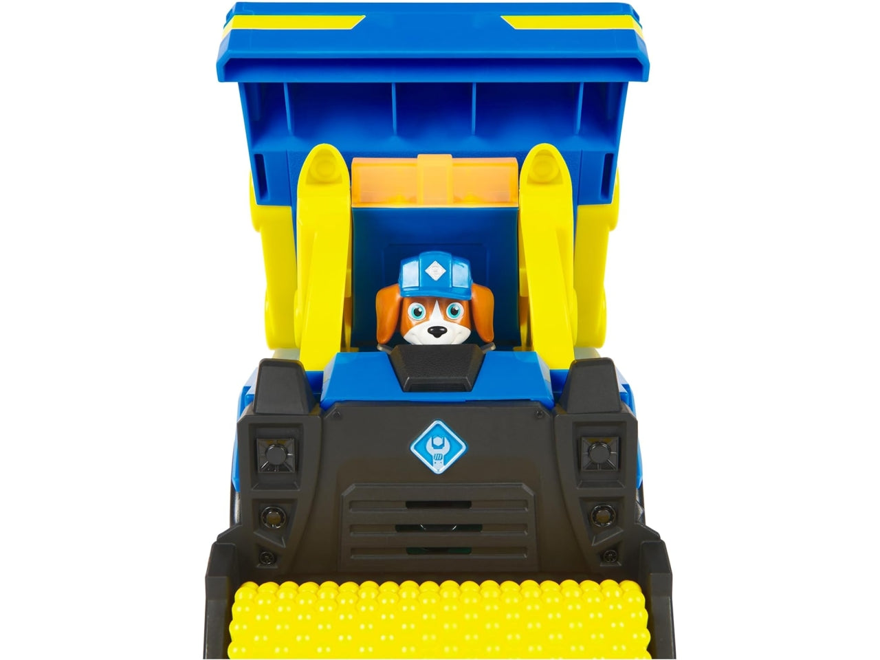 Rubble & Crew camion ribaltabile con luci e suoni di Rubble, con personaggio per bambini dai 3+ anni - Spin Master