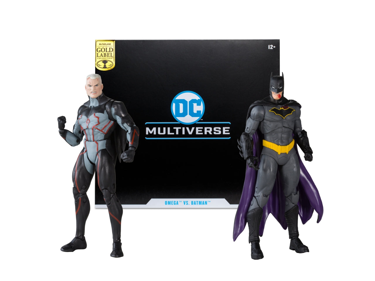 Dc multiverse 18cm batman e omega