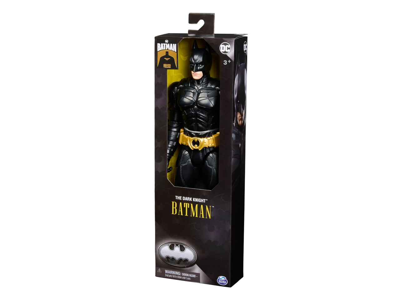 DC Comics, Action Figure Batman in Versione 85° Anniversario, il Cavaliere Oscuro, Personaggio Batman 30cm con 11 Punti di Articolazione, Giochi per Bambini e Bambine, 3+ anni - Spin Master