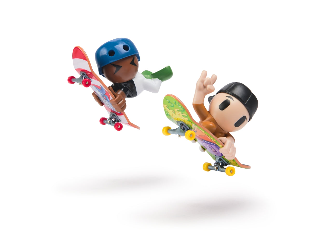 Mini skateboard Tech Deck Skate Crew con 2 personaggi, per bambini di 6+ anni - Spin Master