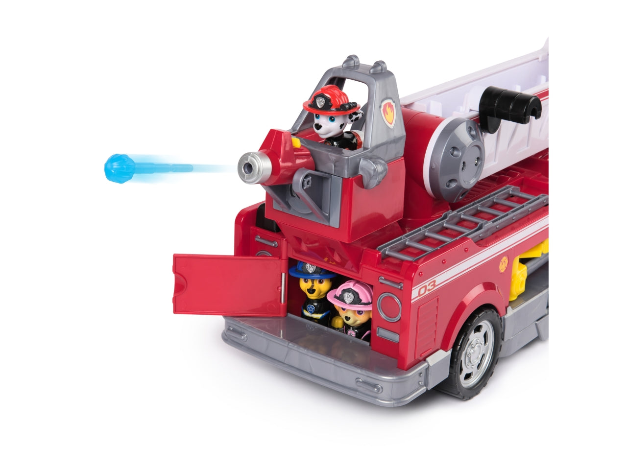 Camion dei pompieri Paw Patrol con 3 personaggi, luci e suoni per bambini dai 3+ anni - Spin Master