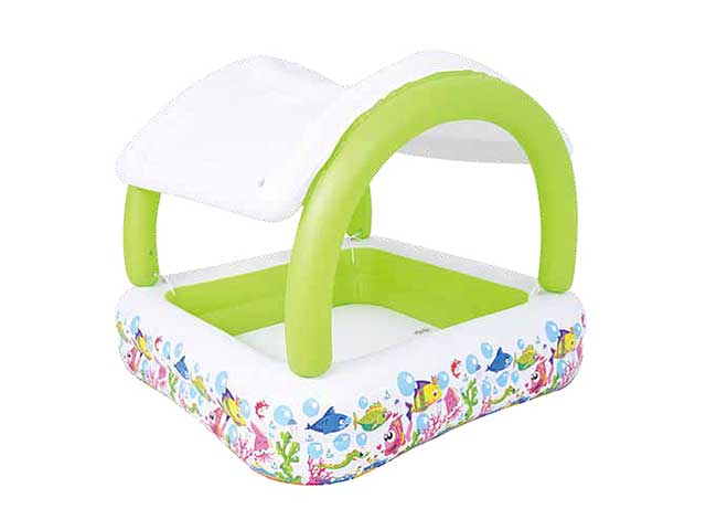 Piscina per giardino bambini mondo marino con parasole