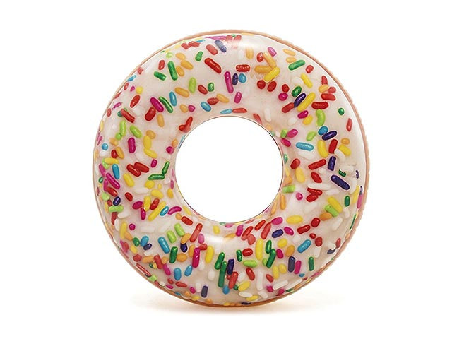 Salvagente donut con zuccherini colorati 99x25cm