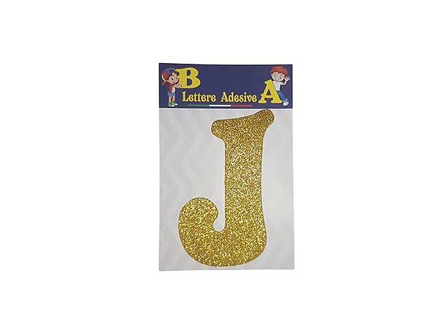 Lettera oro j 12cm