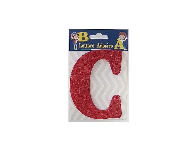 Lettera rosso c 12cm