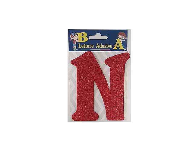 Lettera rosso n 12cm