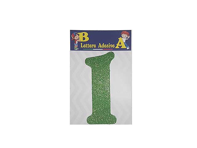 Lettera verde i 12cm