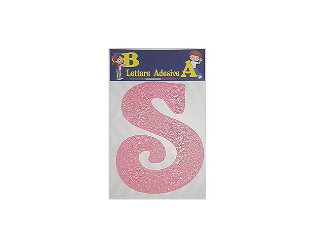 Lettera rosa s 12cm
