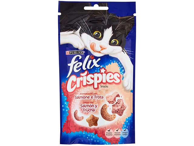 Felix snack crispies sal./tr.45gr 9766